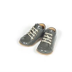 PomPom sko - blank grå